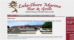 Desktop Screenshot of lakeshoremarinafun.com